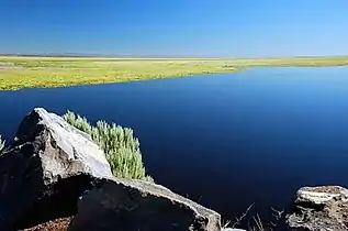 Malheur Lake in Harney County