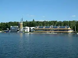 Malta lake, main stands