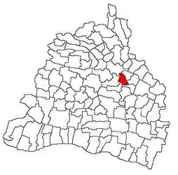 Location in Dolj County