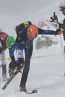 Reichegger at the 2010 Palaronda SkiAlp