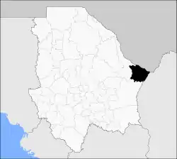 Municipality of Manuel Benavides in Chihuahua