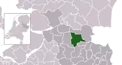 Location of Ommen