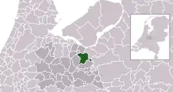 Location of Amersfoort