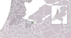 Location of Blaricum