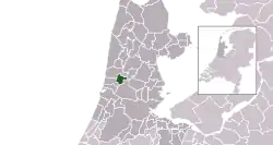 Location of Uitgeest