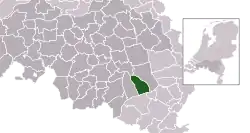 Location of Asten