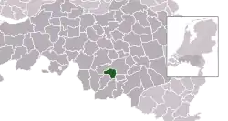 Location of Veldhoven