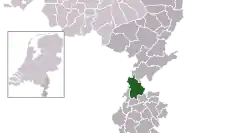 Location of Sittard-Geleen