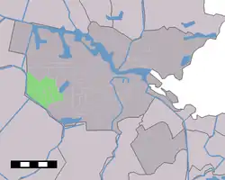 Location of former borough of Osdorp