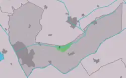 Location in the Heerenveen municipality