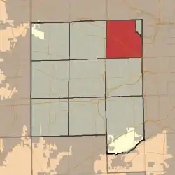 Location in DuPage County