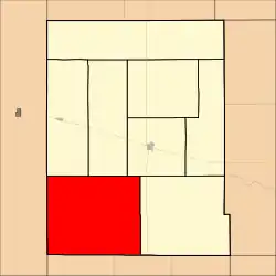 Location in Hamilton County