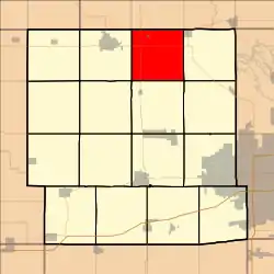 Location in Dallas County