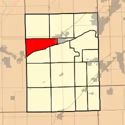 Location in Grundy County