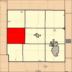 Location in Crawford County