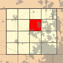 Location in McHenry County