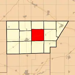 Location in DeWitt County