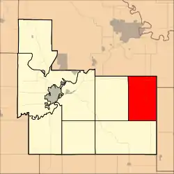 Location in Geary County