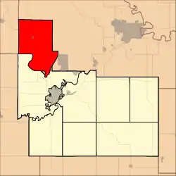 Location in Geary County