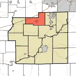 Location in Morgan County