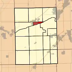 Location in Grundy County