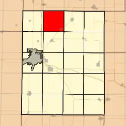 Location in Knox County