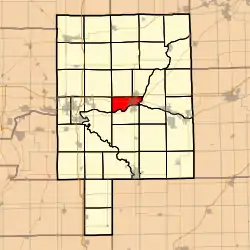 Location in LaSalle County