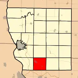 Location in Adams County