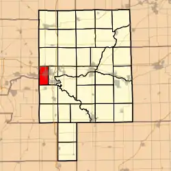 Location in LaSalle County