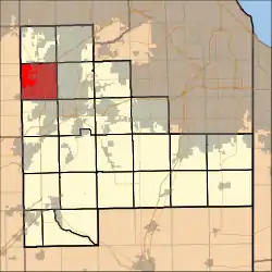 Location in Will County