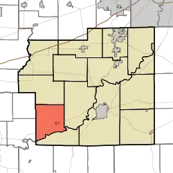 Location in Morgan County