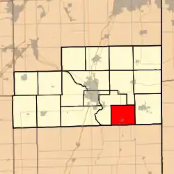 Location in Kankakee County