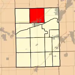 Location in Grundy County