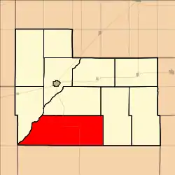 Location in Edwards County