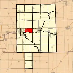 Location in LaSalle County