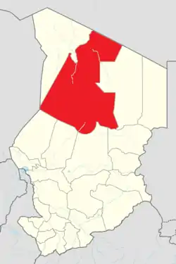 Yebbibou is located in Chad