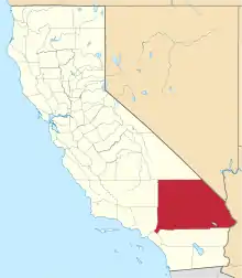 Location in California