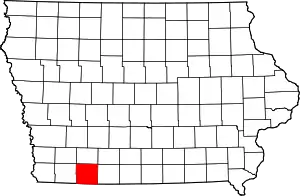 Taylor County map