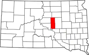 Hyde County map