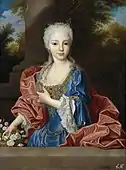 Mariana Victoria of Bourbon, Infanta of Spain, by Jean Ranc, c. 1725-8