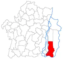 Location in Brăila County