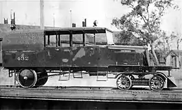 Petrol rail motor used on Marble Bar Railway from 1934 to 1947.