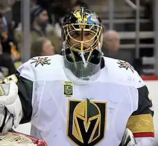 Goaltender Marc-Andre Fleury in February 2018.