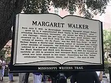 Margaret Walker Marker Photo