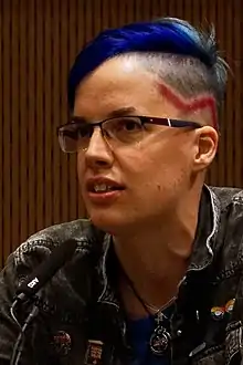 Marieke Nijkamp at Dublin Worldcon 2019