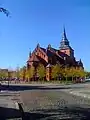 View of the East wing of the St. Marien Church