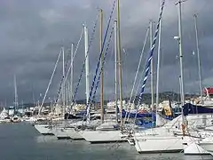 Marina of Santa Eulària des Riu.