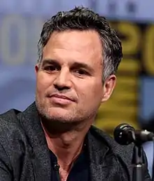 Mark Ruffalo, who portrays Bruce Banner / Hulk, at San Diego Comic-Con in 2017