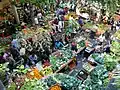 Fruit section of the market.