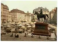 Radetzky Memorial on Am Hof, Vienna